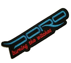 Doro Burning the witches logo patch