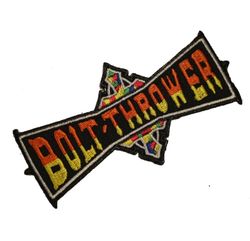Bolt thrower logo patch