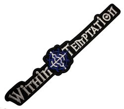 Within temptation logo patch