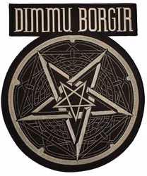 Dimmu borgir backpatch XL