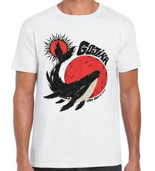 GOJIRA WHALE SUN MOON (WHITE ORGANIC) T-Shirt