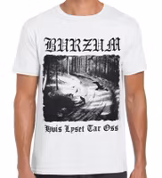 BURZUM IF THE LIGHT TAKES US (WHITE) T-Shirt