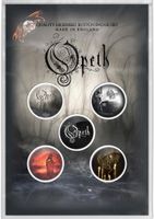 OPETH - CLASSIC ALBUMS  Button Badge 5-Pack