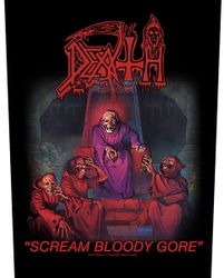 DEATH - SCREAM BLOODY GORE Backpatch
