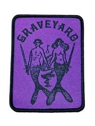 GRAVEYARD "Mermaid Patch" PURPLE/BLACK