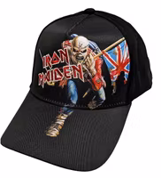 Iron Maiden Unisex Baseball Cap: The Trooper (Black)