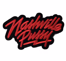 Nashville pussy (red) logo patch