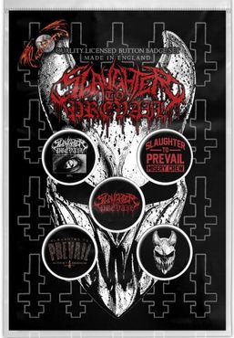 SLAUGHTER TO PREVAIL - LOGO  Badge 5-Pack