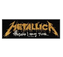 METALLICA - WHEREVER I MAY ROAM LOGO  patch