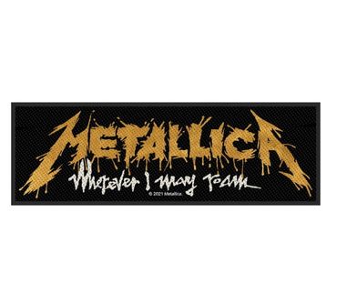 METALLICA - WHEREVER I MAY ROAM LOGO  patch