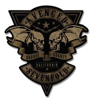 VENGED SEVENFOLD - ORANGE COUNTY CUT OUT  patch