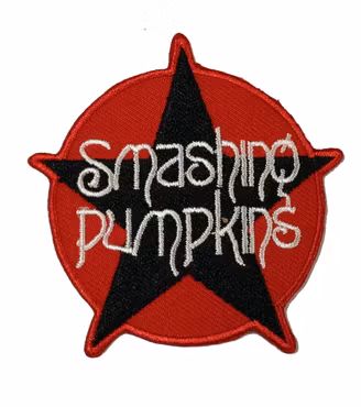 Smashing pumpkins logo patch