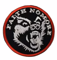 Faith no more logo patch