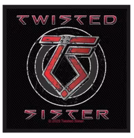 TWISTED SISTER - TS LOGO  patch