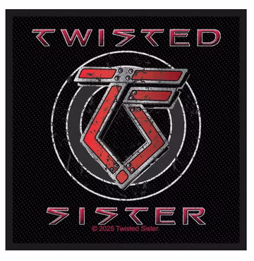 TWISTED SISTER - TS LOGO  patch