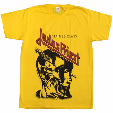 Judas Priest Stained Class Vintage Head  T-Shirt