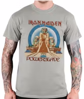 Iron Maiden Unisex T-Shirt: Powerslave Egypt
