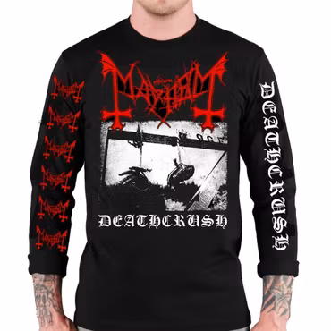 MAYHEM - DEATHCRUSH Long sleeve T-shirt