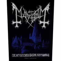 MAYHEM - DE MYSTERIIS DOM SATHANAS  Backpatch