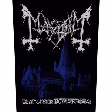 MAYHEM - DE MYSTERIIS DOM SATHANAS  Backpatch