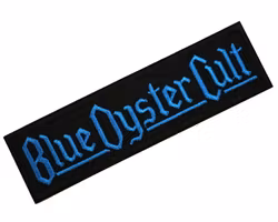 Blue oyster cult logo patch