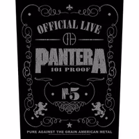PANTERA - 101% PROOF Backpatch