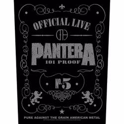 PANTERA - 101% PROOF Backpatch