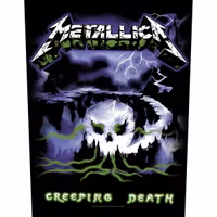 METALLICA - CREEPING DEATH  Backpatch