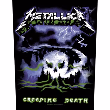 METALLICA - CREEPING DEATH  Backpatch