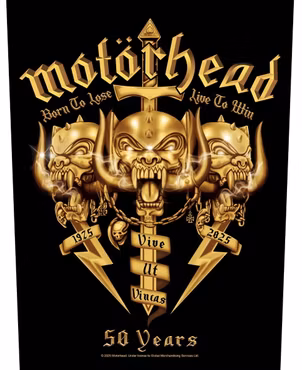 MOTORHEAD - CORE 50TH Backpatch