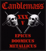 CANDLEMASS - EPICUS 35TH ANNIVERSARY  patch