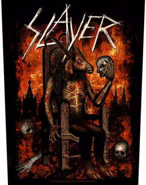 SLAYER - DEVIL ON THRONE Backpatch