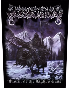 DISSECTION - STORM OF THE LIGHT'S BANE  Backpatch