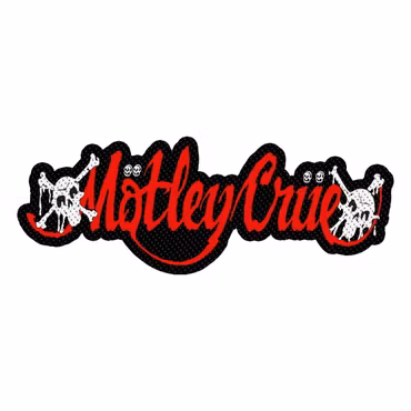 MOTLEY CRUE - DR FEELGOOD LOGO CUT OUT  Patch