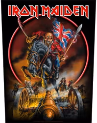 IRON MAIDEN - MAIDEN ENGLAND Backpatch
