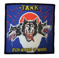 TANK Filth hounds of hades blue patch