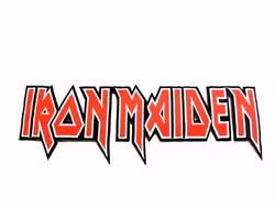 Iron maiden logo XL