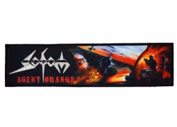 Sodom Agent orange superstrip patch