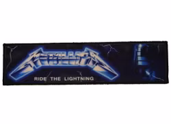 Metallica Ride the lightning superstrip patch