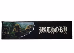 Bathory white superstrip patch