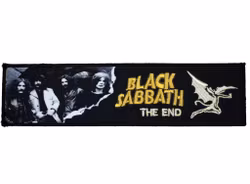 Black sabbath yellow superstrip patch