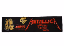 Metallica Damage justice superstrip patch