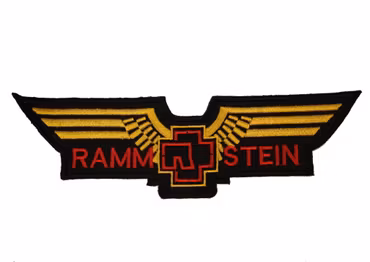 Rammstein wings large patch