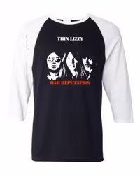 Thin lizzy Bad reputation baseballshirt