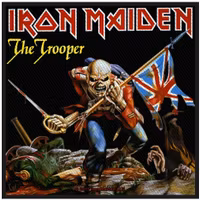 Iron Maiden Standard Patch: The trooper
