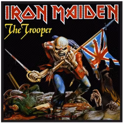 Iron Maiden Standard Patch: The trooper