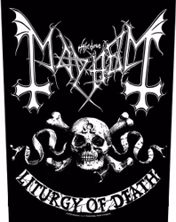 MAYHEM - SKULL OMEGA Backpatch