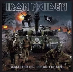 IRON MAIDEN - A MATTER OF LIFE AND DEATH  Patch