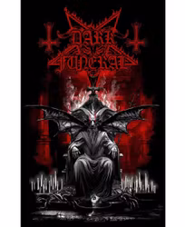 DARK FUNERAL - BAPHOMET posterflagga