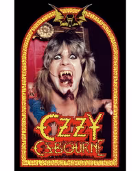 OZZY OSBOURNE - SPEAK OF THE DEVIL posterflagga